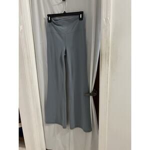 Athleta Green Elation Flare High Rise Yoga Pants Leggings Sz S